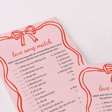 Wavy Border Valentines Day Games Printable