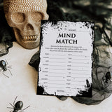 Halloween Group Game Printable Mind Match