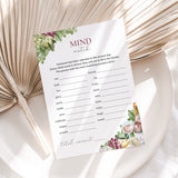 Wine Tasting Icebreaker Game Printable