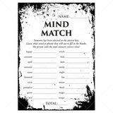 Halloween Group Game Printable Mind Match by LittleSizzle