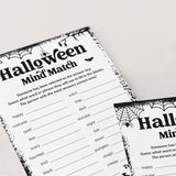 Halloween Mind Match Finish The Phrase Game Printable