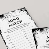 Distressed Halloween Party Games & Activities Printable | Adult Halloween Ideas