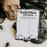 Halloween Mind Match Finish The Phrase Game Printable