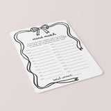 Fun Galentines Game Mind Match Printable Coquette Theme