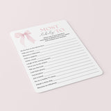 Coquette Party Game Most Likely To Printable
