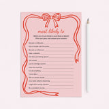 Most Likely To Printable Game with Wavy Border by LittleSizzle