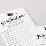 Graduation Party Game Most Likely To Printable