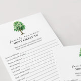 Most Likely To Family Edition Game Printable