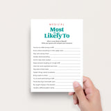 Medical Game Most Likely To for Doctors and Nurses