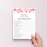 Galentine's Day Most Likely To Printable Game