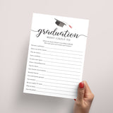 Graduation Party Game Most Likely To Printable