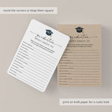 Who Is Most Likely To Game Questions for Graduation Party Printable
