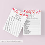 Galentine's Day Most Likely To Printable Game