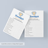 Hanukkah Most Likely To Game Printable