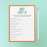 The Life of a Birthday Girl Party Games Bundle Printable