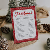 Christmas Movie Match with Answer Key Printable