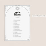 Sun Moon and Stars Wedding Shower Games Bundle Written In The Stars Theme