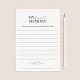 My Favorite Memory Anniversary Cards Printable by LittleSizzle