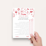 Nurse True or False Over or Under Game Printable