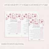 Nurse True or False Over or Under Game Printable