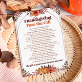 Friendsgiving Games for Adults Printable