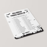 Black and White Halloween Party Quiz Printable