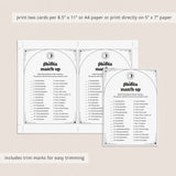 Phobia Match Up Game with Answer Key Printable
