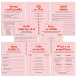 Red and Pink Galentines Party Games Printable by LittleSizzle