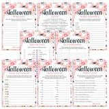 Pink Halloween Games Bundle for Girls Printable by LittleSizzle