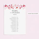 Pink Hearts Galentines Games Printable