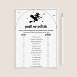 Bewitched Bachelorette Party Game Printable Porn or Polish by LittleSizzle