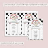 Let's Go Ghouls Bach Party Game Porn or Polish Instant Download
