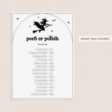 Let's Go Witches Bachelorette Games Printable
