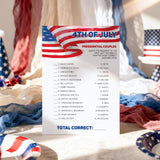 4th of July Games Package Instant Download