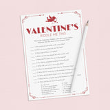 12 Fun Valentine Games Printable