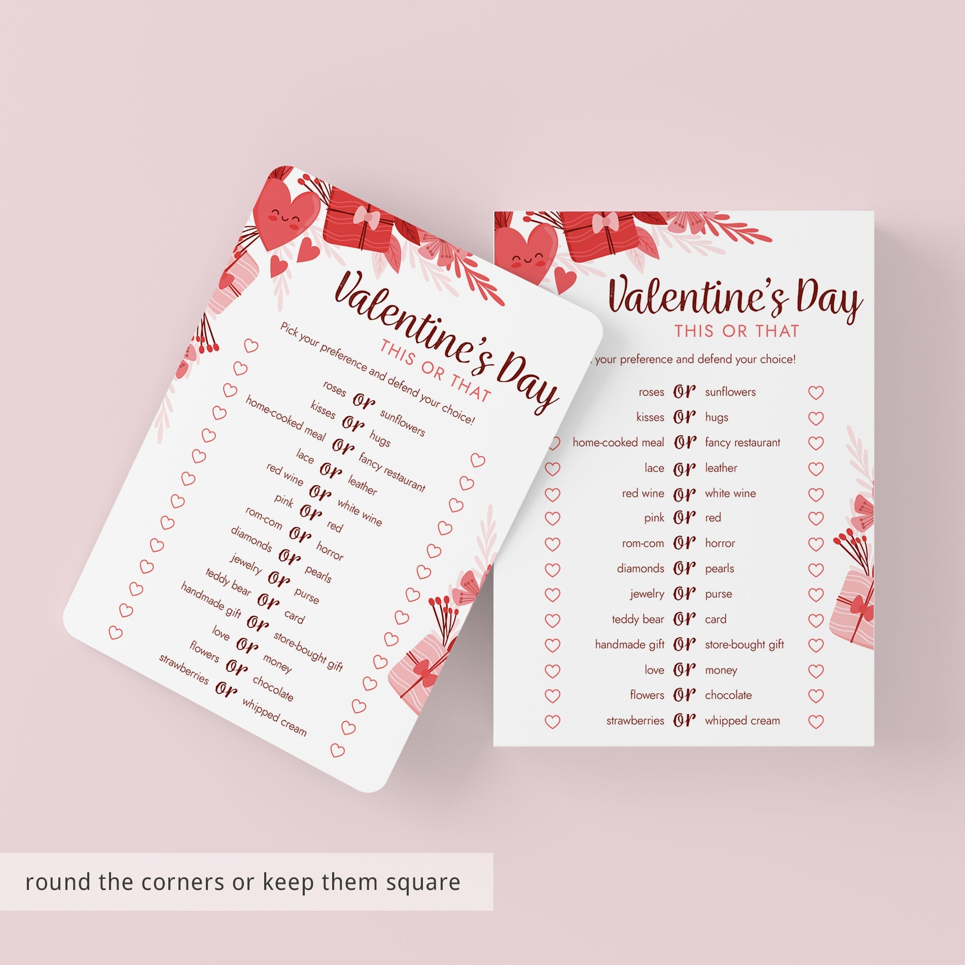 12 Valentine's Day Games for Adults Printable | Adult Valentines Games ...