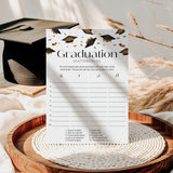 Graduation Scattergories Game Printable