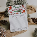 Printable Family Christmas Game Scattergories