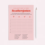 Galentines Day Scattergories Printable Game by LittleSizzle