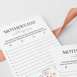 Mothers Day Scattergories Printable