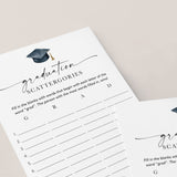 Graduation Day Game Printable Scattergories