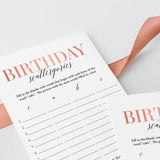 Birthday Game for Her Scattergories Printable