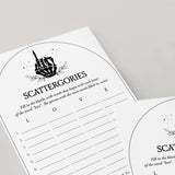 Dirty Bachelorette Scattergories Game Printable Bride or Die