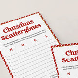 Christmas Scattergories Game Printable PDF