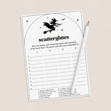 Let's Go Witches Bachelorette Games Printable