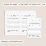Retirement Scattergories Catergories Game | Digital Download