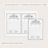 Art Deco New Year's Eve Party Game Printable