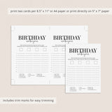 Baby Boy First Birthday Party Game Scattergories Printable