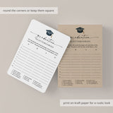 Graduation Day Game Printable Scattergories