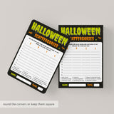 Last-Minute Halloween Party Games Instant Download